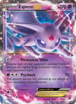 Espeon EX BKP 52