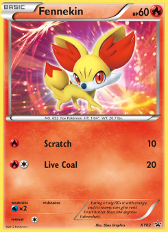 Fennekin XYP XY02