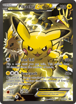 Pikachu EX XYP XY124