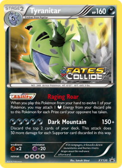 Tyranitar XYP XY130