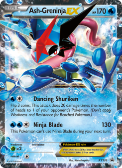 Ash Greninja EX XYP XY133
