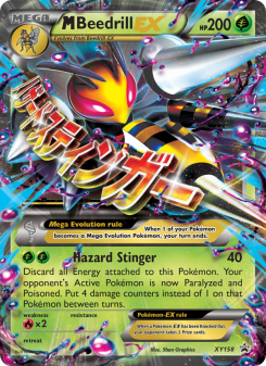 M Beedrill-EX XYP XY158
