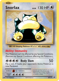 Snorlax XYP XY179