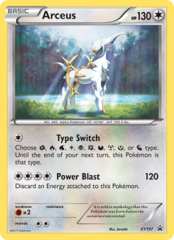Arceus XYP XY197