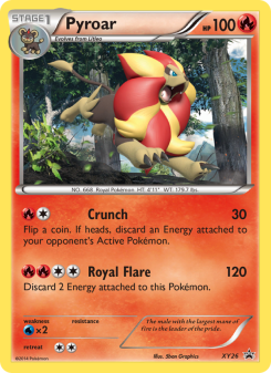Pyroar XYP XY26