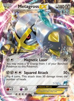 Metagross EX XYP XY34