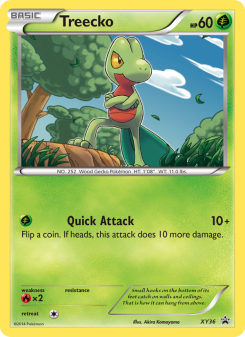 Treecko XYP XY36