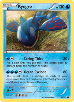 Kyogre XYP XY51
