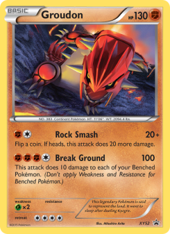 Groudon XYP XY52