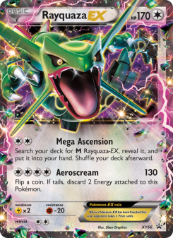 Rayquaza EX XYP XY66